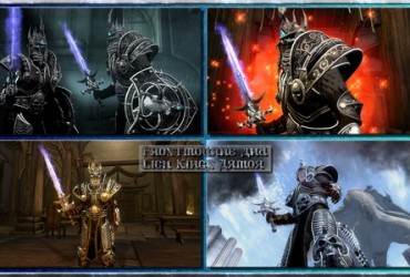 Frostmourne and Lich Kings Armor DV