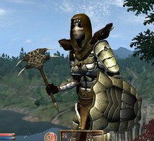 Hel Borne's Ausrüstung in Morrowind-Stil