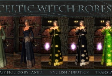 Celtic Witch Robes